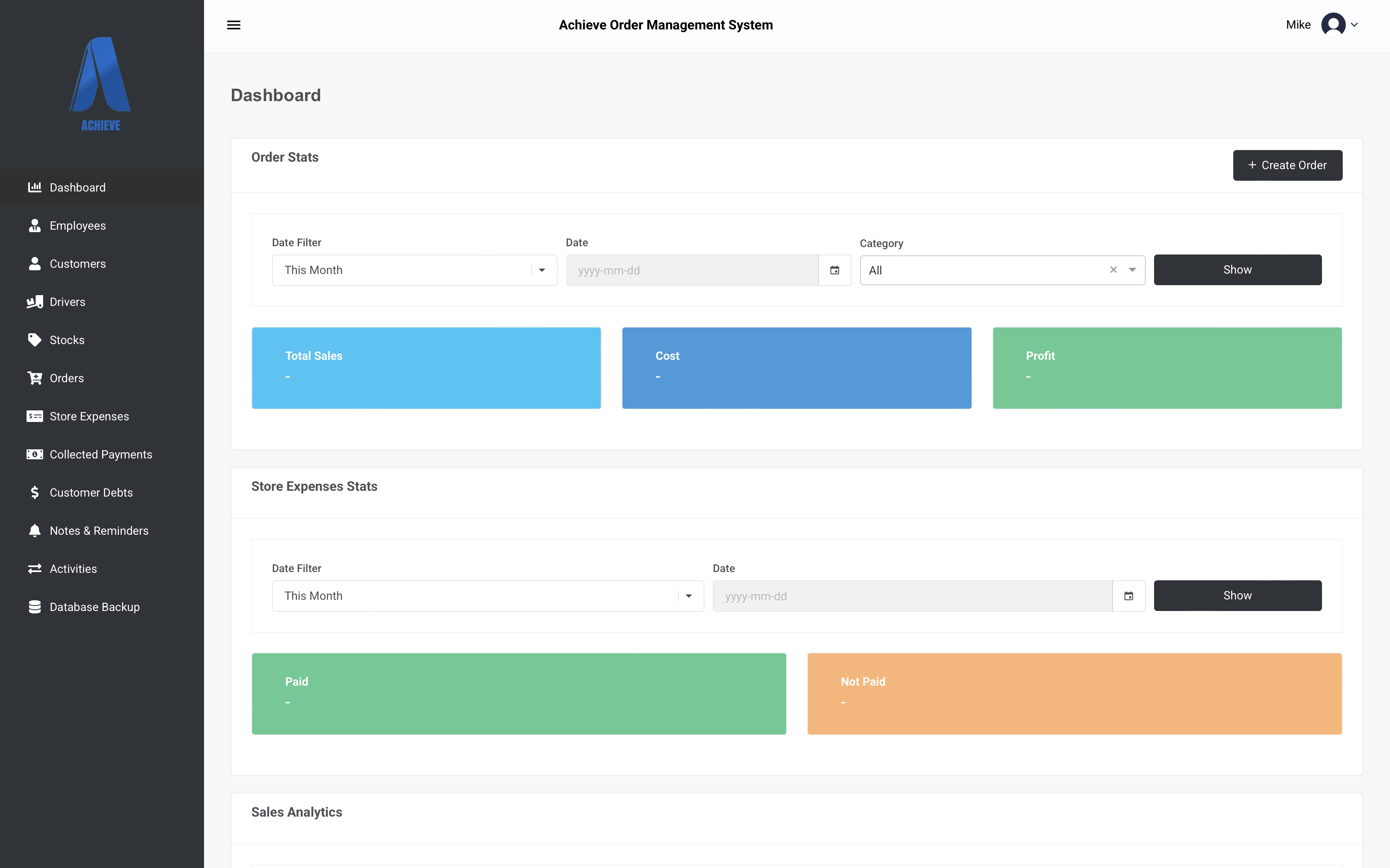 Retail Inventory System
